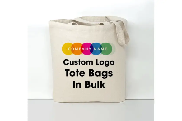 Custom Tote Bags, Custom Logo Cotton Canvas Tote Bags