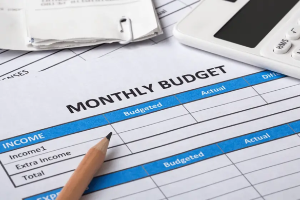 beginner printable budget worksheet
