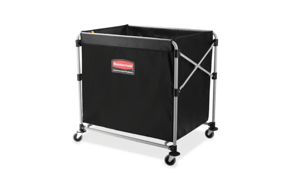 Rubbermaid Commercial Products, Collapsible X Cart Laundy Cart