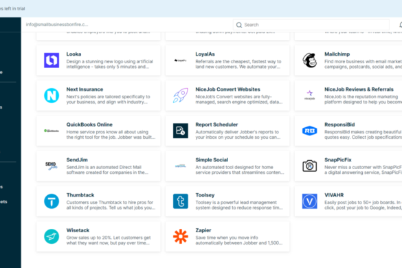 Jobber Review - Integrations