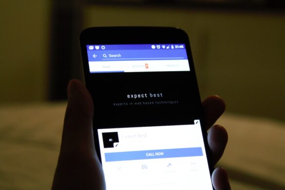 Facebook brand page