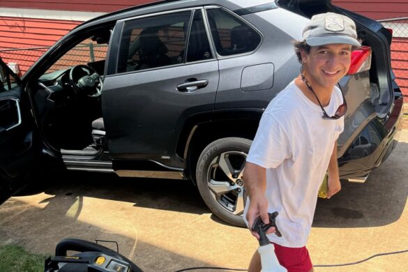 College Senior In Cleaning Up with Lucrative Car Detailing Side Hustle