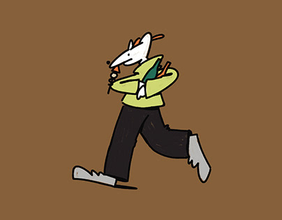 Hand-Line illustration