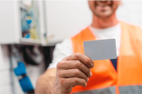 electrician business cards
